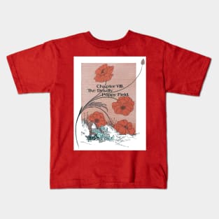 The Deadly Poppy Field Kids T-Shirt